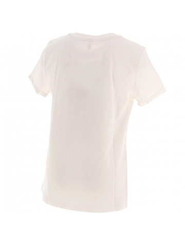 T-shirt tulli blanc fille - Only