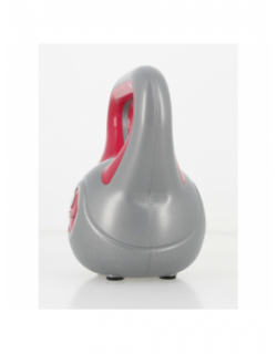 Kettlebell fit gris/rouge 2 kgs - Sveltus