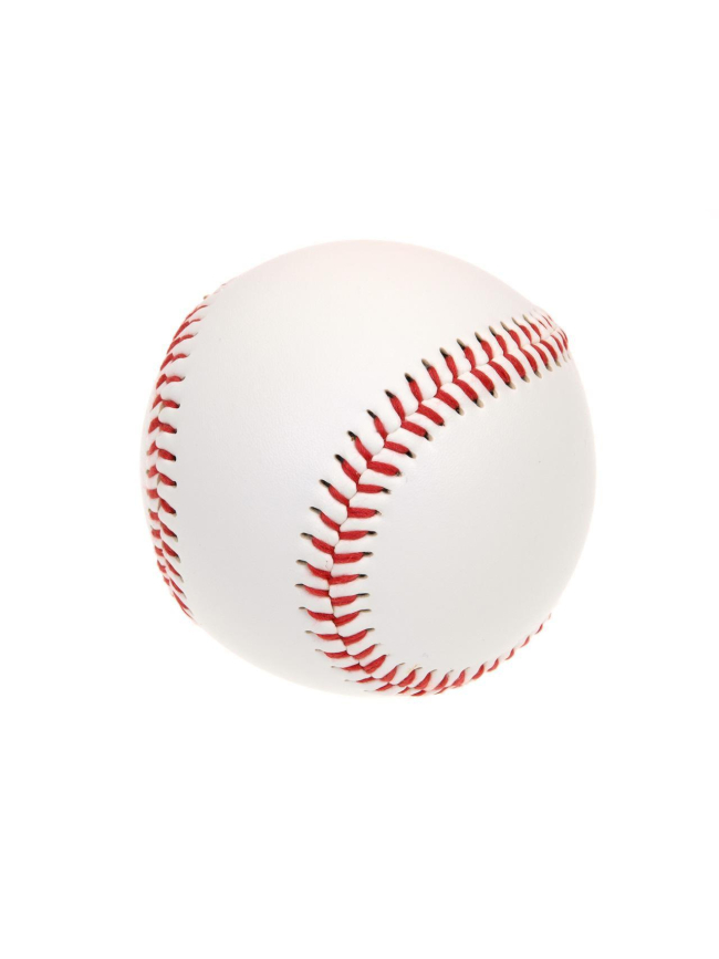 Balle de baseball coeur souple synthétique t1 blanc - Tremblay