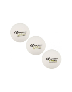 Pack 3 balles de tennis de table blanc - Cornilleau