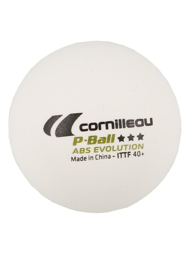 Pack 3 balles de tennis de table blanc - Cornilleau