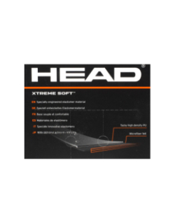 Grip de remplacement xtreme softy noir - Head