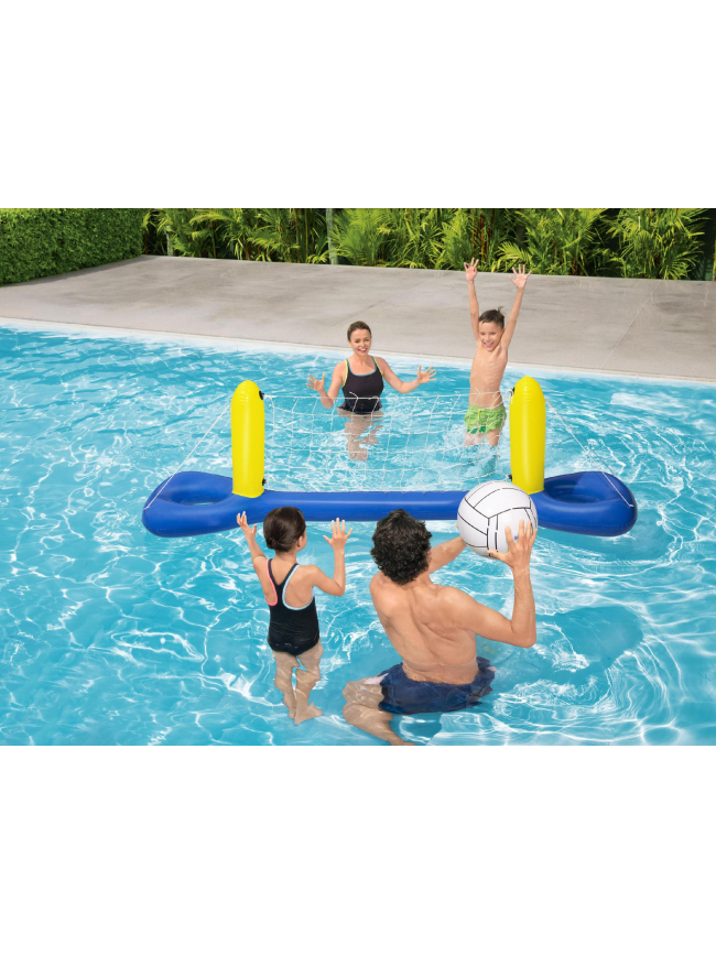 Filet gonflable piscine et ballon de volley-ball - Bestway