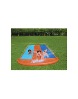 Le toboggan aquatique TRIPLE SLIDE 4,88M de Bestway