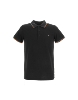 Polo gac uni noir homme - Benson & Cherry