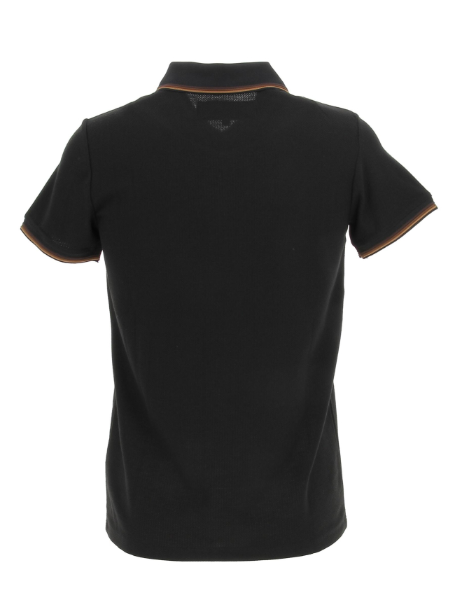 Polo gac uni noir homme - Benson & Cherry