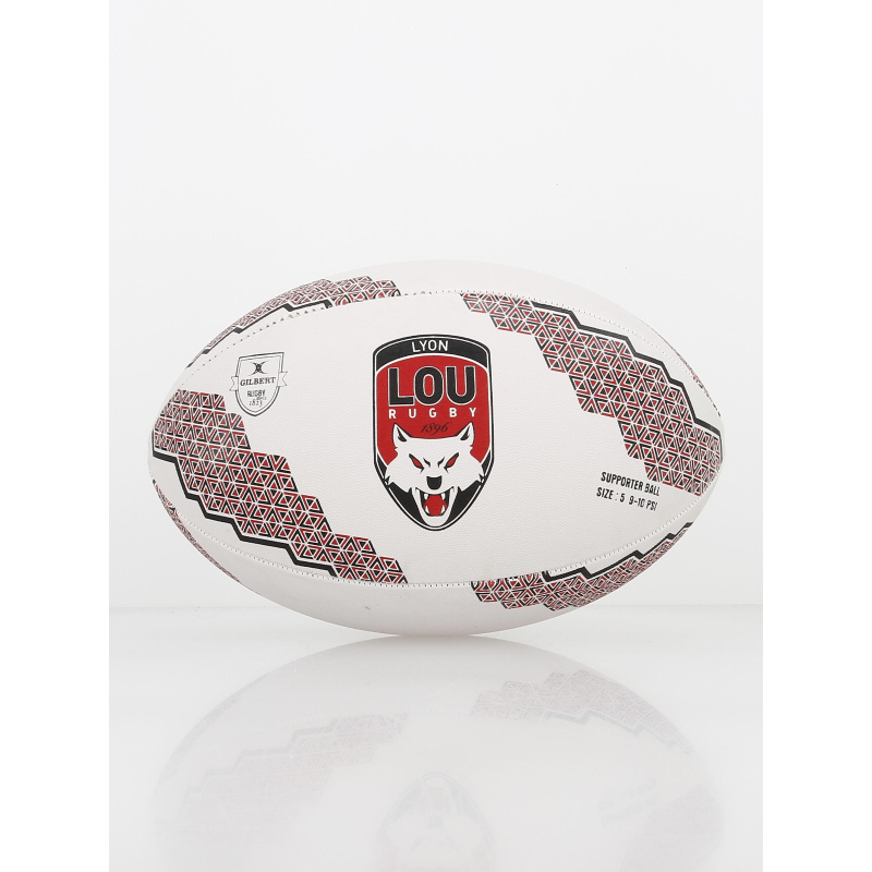 Ballon de rugby supporter t5 lyon - Gilbert