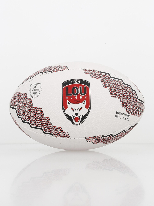 Ballon de rugby supporter t5 lyon - Gilbert